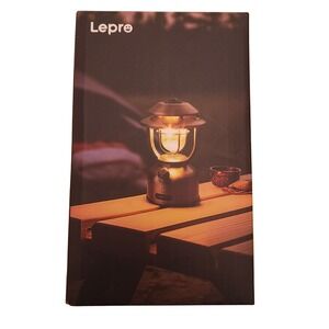 Lepro PR330041 LED Camping Lantern Vintage Copper Style Portable